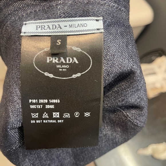 AUTHENTIC PRADA BUCKET HAT sz Small - Picture 6 of 6